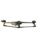 Front wiper linkage and motor