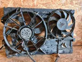 Radiator cooling fan shroud