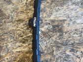 Rear door windshield rail