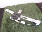 Rear door window regulator with motor