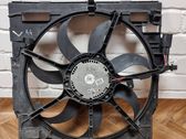 Radiator cooling fan shroud