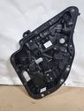 Rear door window regulator with motor