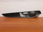 Front door glass trim molding