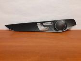Front door glass trim molding