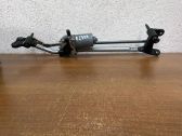 Front wiper linkage and motor