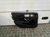 Rear door card panel trim