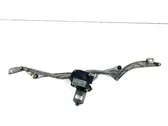 Front wiper linkage and motor