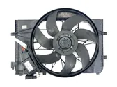 Radiator cooling fan shroud