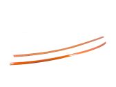 Roof trim bar molding cover