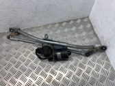 Front wiper linkage and motor