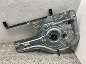 Rear window lifting mechanism without motor
