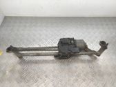 Tringlerie et moteur d'essuie-glace avant