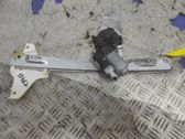 Rear door window regulator with motor