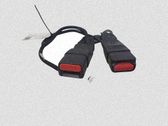 Boucle de ceinture de sécurité arrière centrale