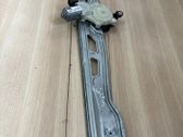 Rear door window regulator with motor