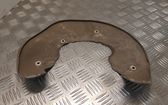 Front brake disc dust cover plate