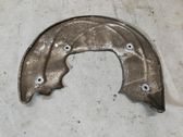 Front brake disc dust cover plate