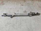 Front wiper linkage and motor