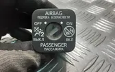 Passenger airbag on/off switch