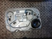 Front window lifting mechanism without motor