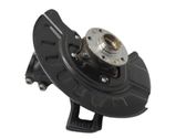 Front wheel hub spindle knuckle