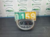 Console centrale, commande chauffage/clim