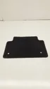 Rear floor mat