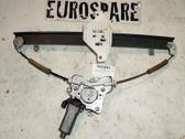 Rear door window regulator with motor