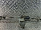 Front wiper linkage and motor