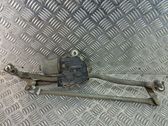 Front wiper linkage and motor