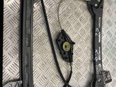 Rear window lifting mechanism without motor