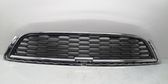 Front bumper upper radiator grill