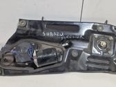 Front wiper linkage and motor