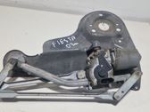 Front wiper linkage and motor