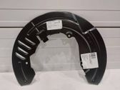 Front brake disc dust cover plate