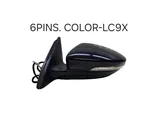 Front door electric wing mirror