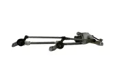 Front wiper linkage and motor