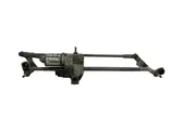 Front wiper linkage and motor