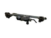 Front wiper linkage and motor