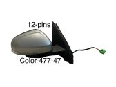 Front door electric wing mirror