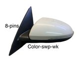 Front door electric wing mirror