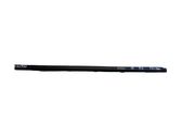 Front door glass trim molding
