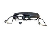 Airbag set with panel