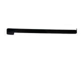 Sliding door rail trim