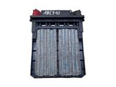 Electric cabin heater radiator