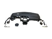 Airbag set with panel