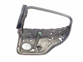 Rear window lifting mechanism without motor