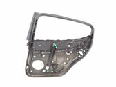 Rear window lifting mechanism without motor
