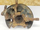 Front wheel hub spindle knuckle