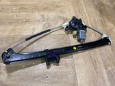 Rear window lifting mechanism without motor
